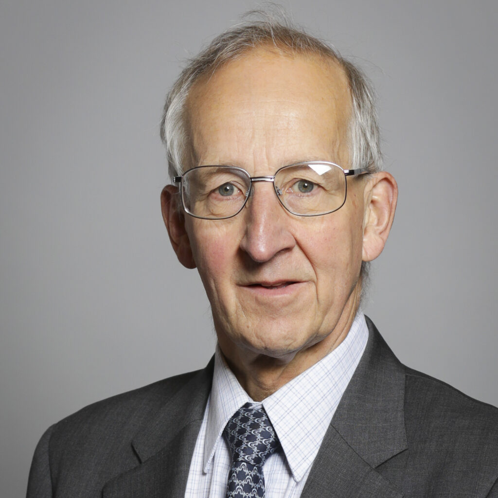 Portrait photo of the speaker, Lord Ricketts